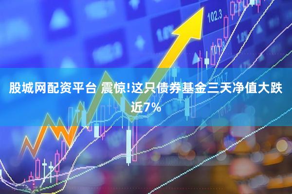 股城网配资平台 震惊!这只债券基金三天净值大跌近7%