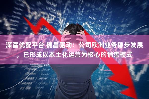 深富优配平台 捷昌驱动：公司欧洲业务稳步发展，已形成以本土化运营为核心的销售模式
